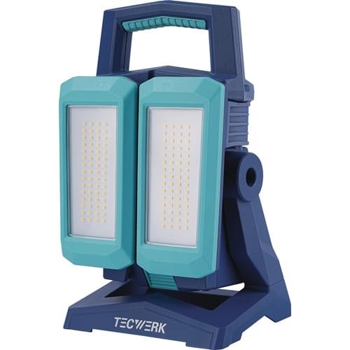 TECWERK LED-Strahler 50 W 800-4500 lm Li-Ion 5200 mAh 14,8V IP54 TECWERK