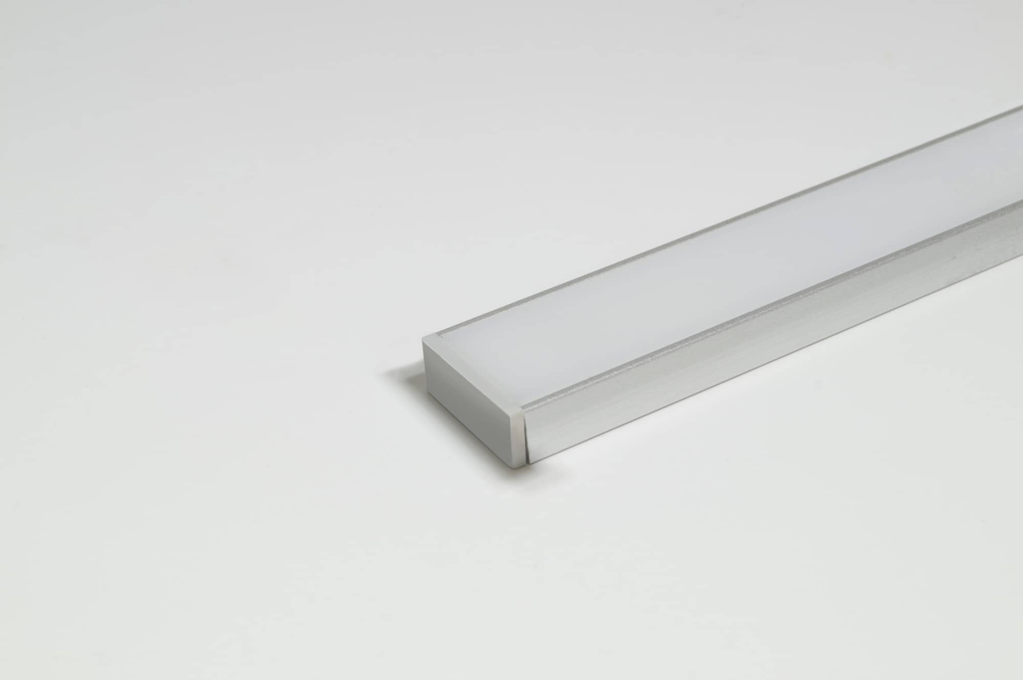L&S LED Leuchtenprofil Paris 17,5x7 Einbau Aluminium EV1 L:3080 mm