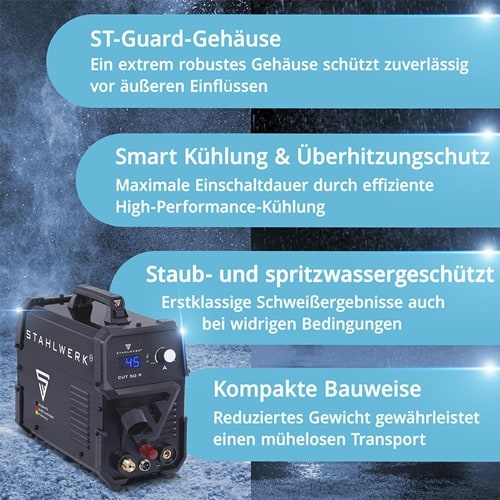 STAHLWERK Plasmaschneider CUT 50 P Einzelgerät m.Zub.STAHLWERK