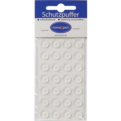 Türanschlagdämpfer 12mm Ku. klar selbstklebend