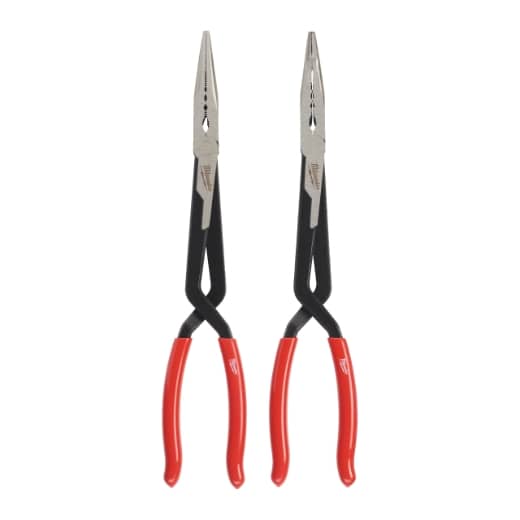 MILWAUKEE 2-teilig Montagezangen-Set, lange Ausführung