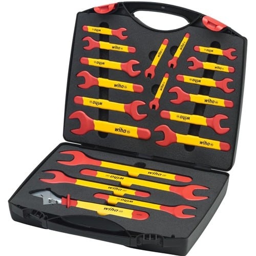 WIHA Einmaul-Gabelschlüssel-Set 5590N 21-tlg.6-32mm WIHA