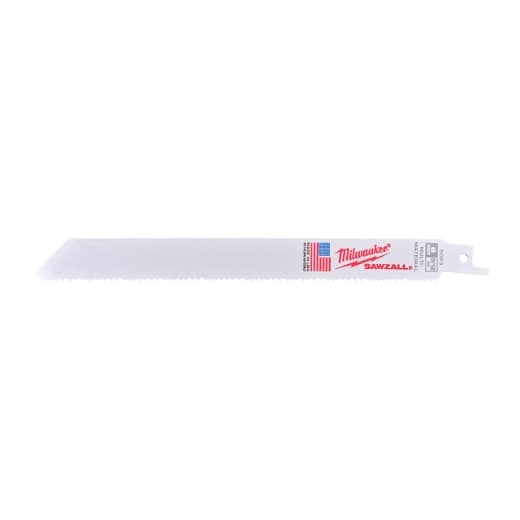 MILWAUKEE 200 x 3,2/2,1 mm (8/12 TPI) Säbelsägeblatt General Purpose, flexibel