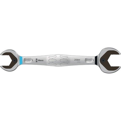 WERA Doppelmaulschlüssel 6002 Joker 24x27mm L.280mm ma verchr.WERA