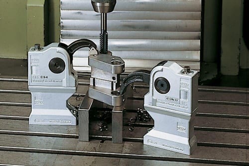 BESSEY Aufspannsockel 80mm Befestigungsbohrung offen Gew.M10 BESSEY