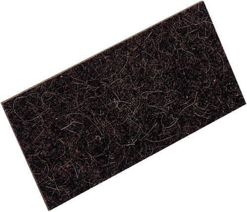 KRONEN-HANSA Hartfilzauflage L280xB140xS10mm schwarz KRONEN-HANSA