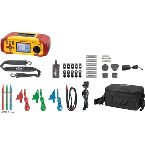 WIHA Installationstester-Set MFT one Bag EU Prüfung ortsfester Anlagen WIHA