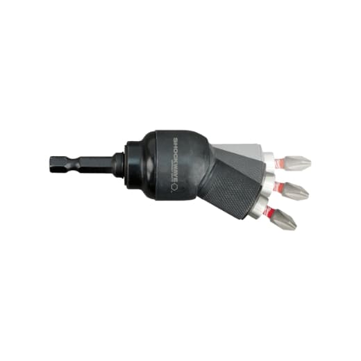 MILWAUKEE 1/4" Hex Aufnahme SHOCKWAVE Winkelschraubgelenk Knuckle