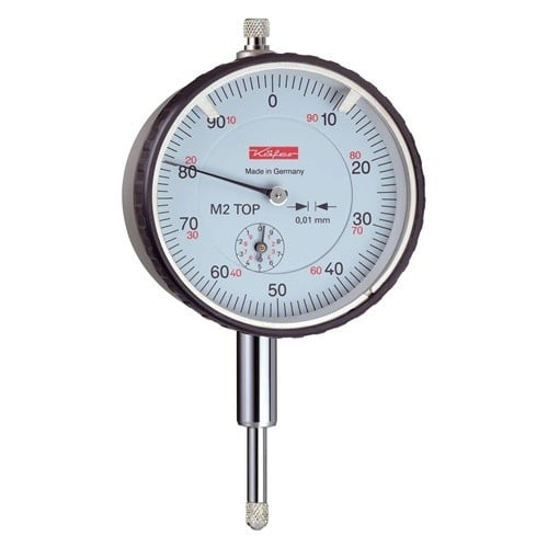 KÄFER Messuhr M3 S 5mm Abl.0,01mm m.Stoßschutz KÄFER