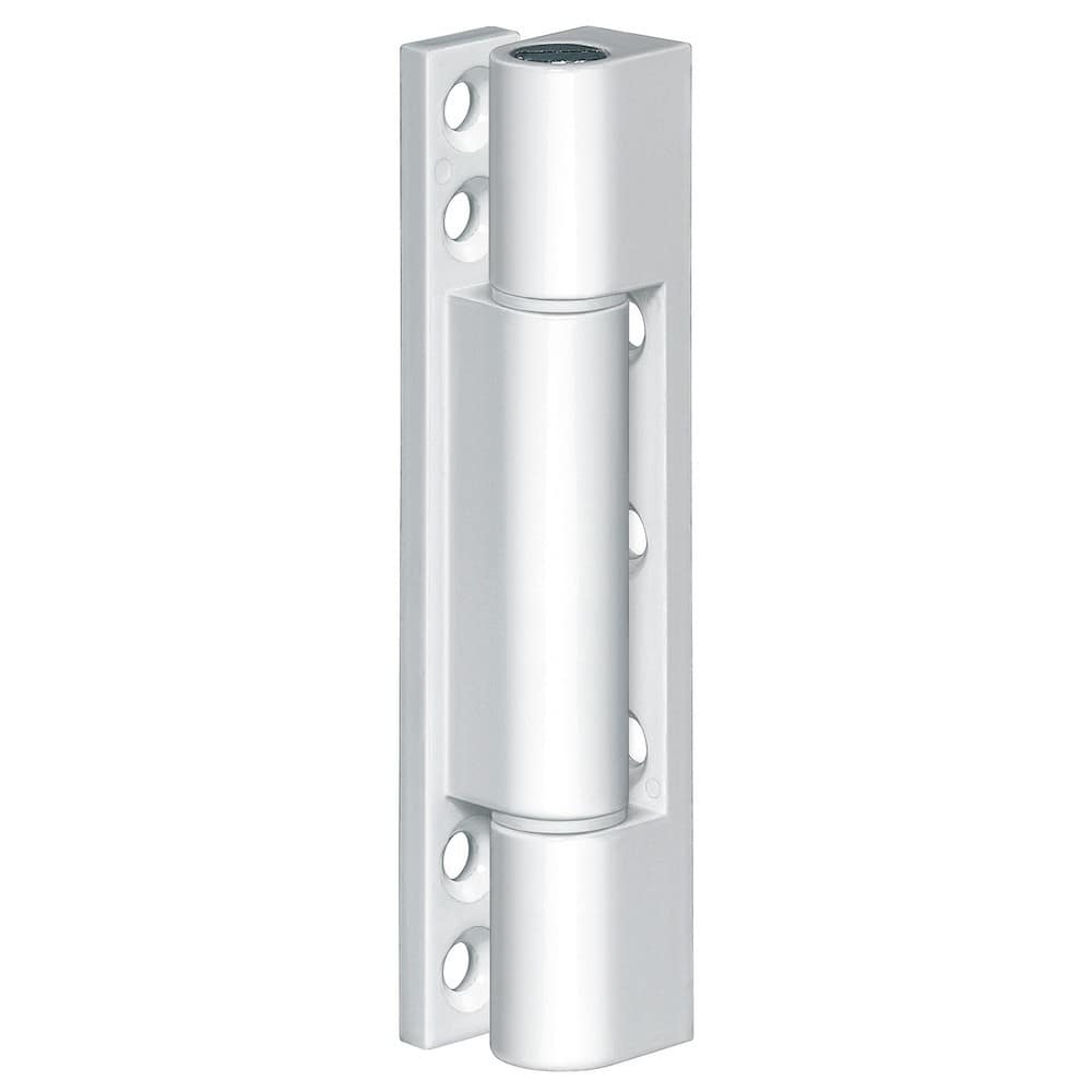 SIMONSWERK Aufschraubband SIKU® K 3282 WF, mit Stiftsicherung, Stahl, verkehrsweiß