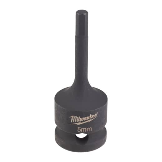 MILWAUKEE Hex 5 / 67 mm SHOCKWAVE Kraft-Biteinsatz 1/2"