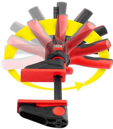 BESSEY Einhandzwinge EZ360 Spann-W.110mm A.40mm Spreiz-W.104-208mm BESSEY