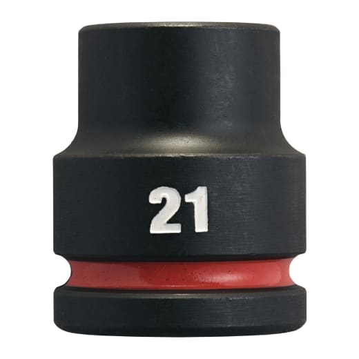 MILWAUKEE 21 x 53 mm SHOCKWAVE Schlagnuss 3/4" kurz