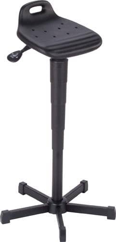 MEY Stehhilfe PU-Schaum Sitz-H.610-880mm STA schwarz Tragegriff MEY