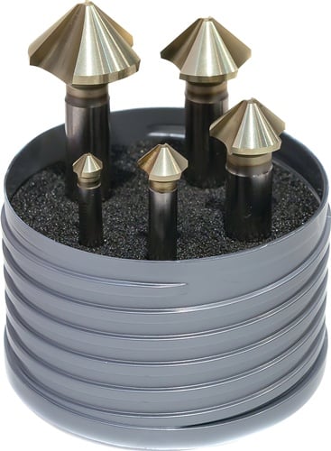MAPAL Kegelsenker-Satz DIN 335C 90Grad COS110 6,3-25mm HSS spezial 5-tlg.Ku.-Box MAPAL