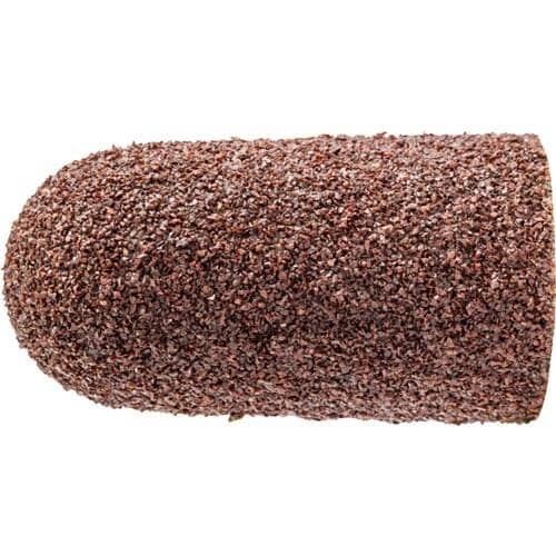 PFERD TOOLS Schleifkappe POLICAP D16xH32mm K.60 KEL-Rundkegel braun PFERD