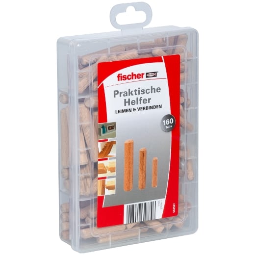 FISCHER EasyDIY Box Holzdübel (160)