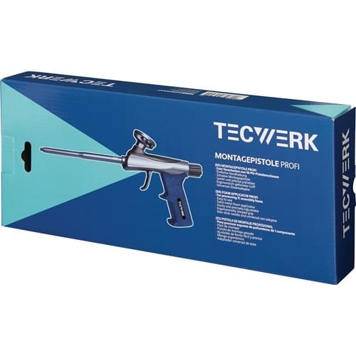 TECWERK 1K-Montagepistole Profi Metall f.1K-PU-Pistolenschäume TECWERK