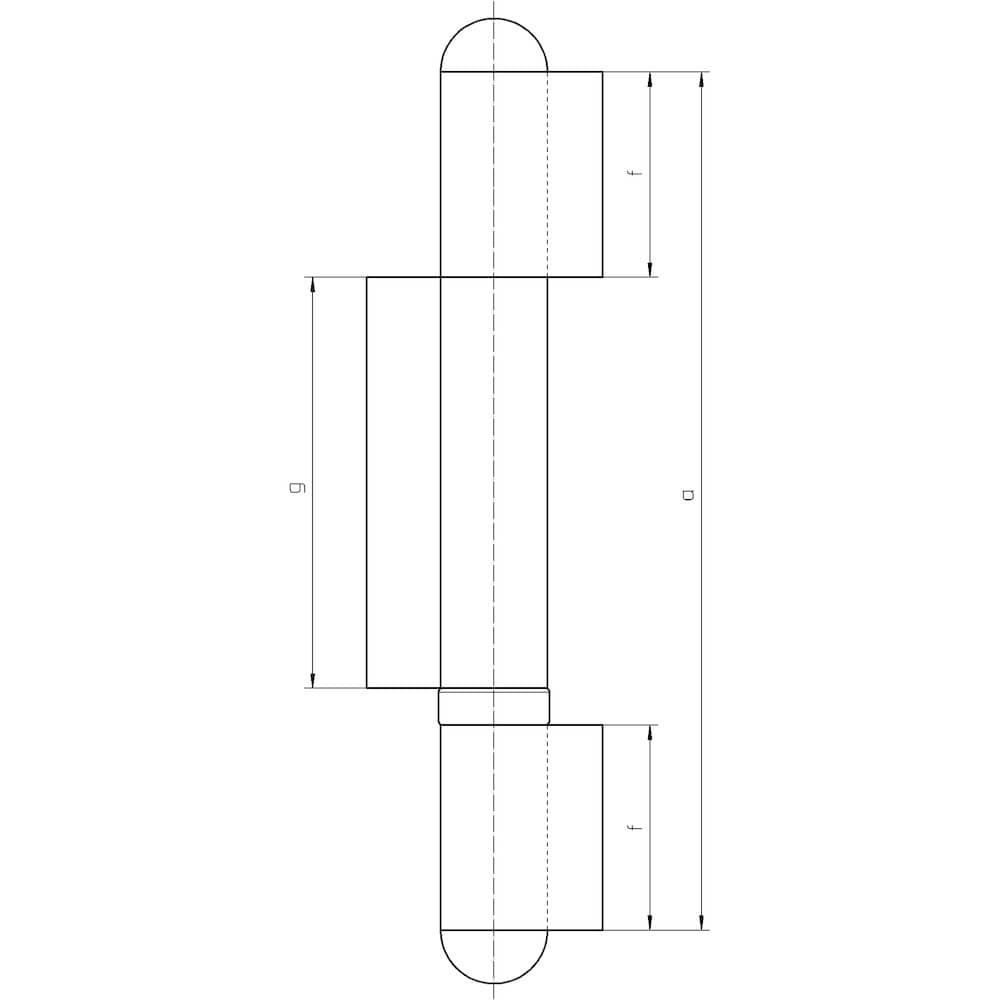 SIMONSWERK Anschweißband KO 5-F/31, Stahl,