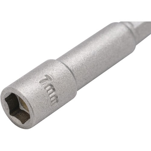 TECWERK Steckschlüsseleinsatz m.6-KT.-Antr.SW 5,5mm L.60mm m.Magnet TECWERK