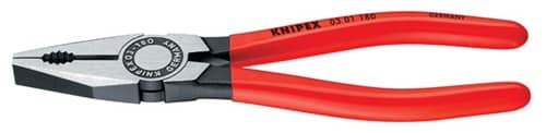 Kombizange poliert Kunststoffüberzug KNIPEX