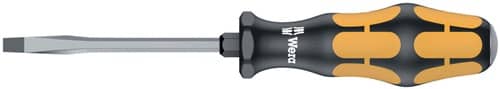 WERA Schraubendreher 932 A Schneiden-B.4,5mm Klingen-L.90mm 2K-Griff