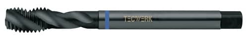 TECWERK Maschinengewindebohrer DIN 5156C VA G 3/8 Zollx19 HSS-Co vapor.ISO 228 TECWERK