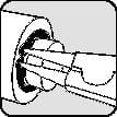 Sicherungsringzange A 0 f.Wellen D.3-10mm pol.TECWERK