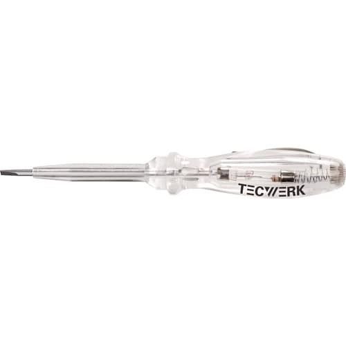 TECWERK Spannungsprüfer 150-250V AC einpolig Schneiden-B.3mm TECWERK
