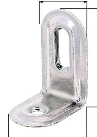 GAH Verstellwinkel L.28x40mm B.22mm S.1mm STA roh galv.verz.d.pass.GAH