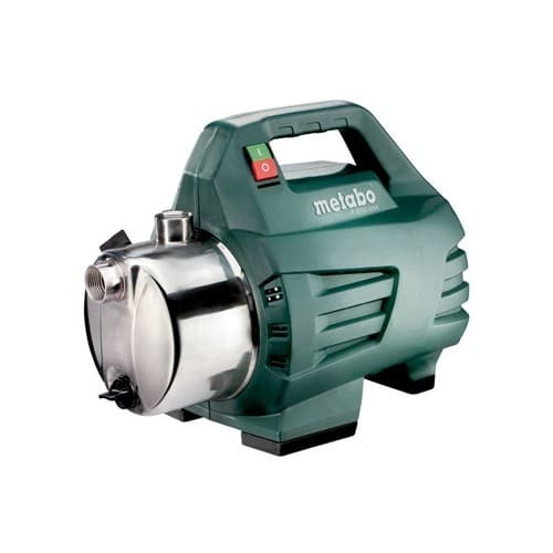 METABO Gartenpumpe P 4500 Inox 4500 l/h 48m 4,8bar 1300W VA 25,4mm (1Zoll) IG METABO