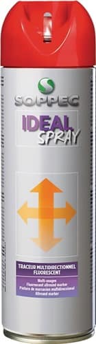 SOPPEC Markierungsspray IDEAL neonpink 500ml Spraydose SOPPEC