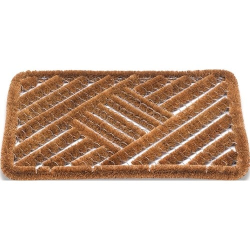 Fußmatte Kokosbürsten natur Kokos/Stahl L500xB800xS30mm