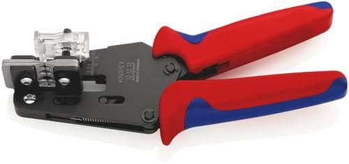 KNIPEX Abisolierzange L.195mm brün.m.Mehrkomp.-Hüllen KNIPEX