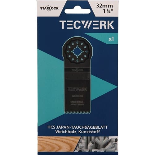 TECWERK Tauchsägeblätter B.32mm Eintauch-T.42mm 1 St.Starlock