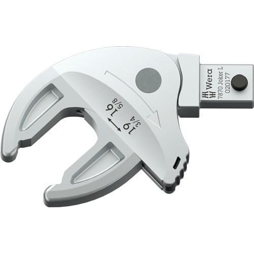 WERA Einsteckmaulschlüssel 7870 Joker L SW 16-19mm 9x12mm WERA