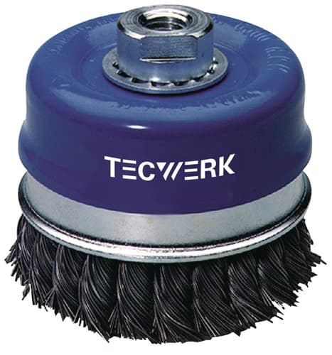 TECWERK Topfbürste D.65mm Drahtstärke 0,35mm STA 12500min-¹ TECWERK