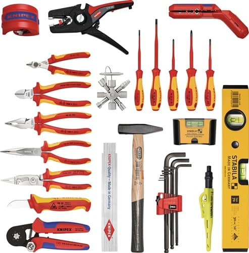 KNIPEX Werkzeugsortiment Modular X18 Elektro 23-tlg.Rucksack KNIPEX