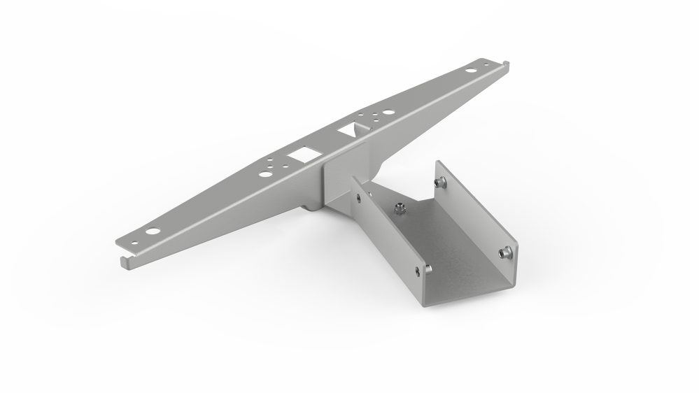 Veyhl Winkelanbindung 90 - 270°, RAL 9011 graphitschwarz
