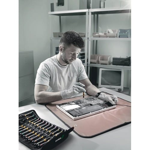 WERA Feinmechanikerschraubendrehersatz Kraftform Micro ESD Big Pk.1 25-tlg.WERA