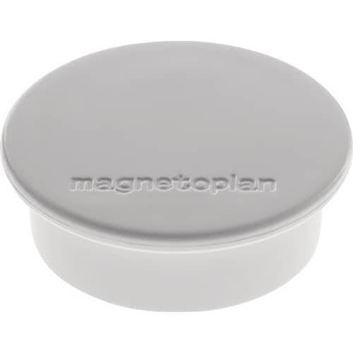 MAGNETOPLAN Magnet Premium D.40mm grau MAGNETOPLAN