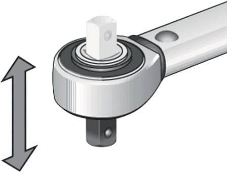 TECWERK Drehmomentschlüsselset 12-tlg.40-200 Nm 1/2 Zoll 9 Einsätze/Verlängerung TECWERK
