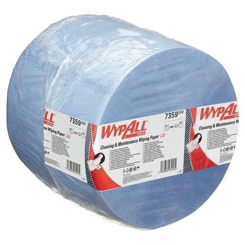 KIMBERLY-CLARK Wischtuch WYPALL L30 7359 L.ca.380 mmxB.ca.350mm blau 1000 Tü./Rl.
