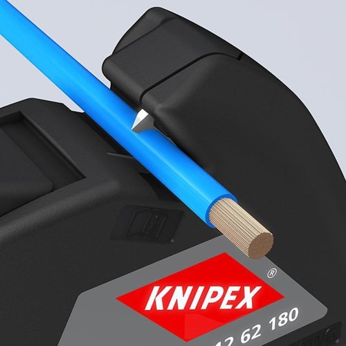 KNIPEX Automatikabisolierzange L.180mm 0,2-6 (AWG 24-10) mm² KNIPEX