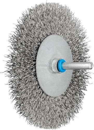PFERD TOOLS Rundbürste RBU 10010/6 INOX0,30 D.100mm 6mm Drahtstärke 0,3mm VA 10mm 12000min-¹