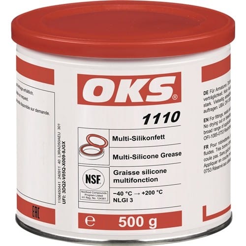 OKS Multi-Silikonfett OKS 1110 NSF H1 transp.500g Dose OKS