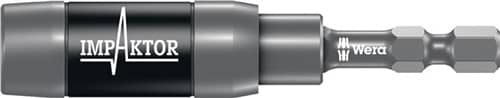 WERA Bithalter 897/4 IMP R f.1/4 Zoll Bits C 6,3 L.75mm m.Ringmagnet WERA