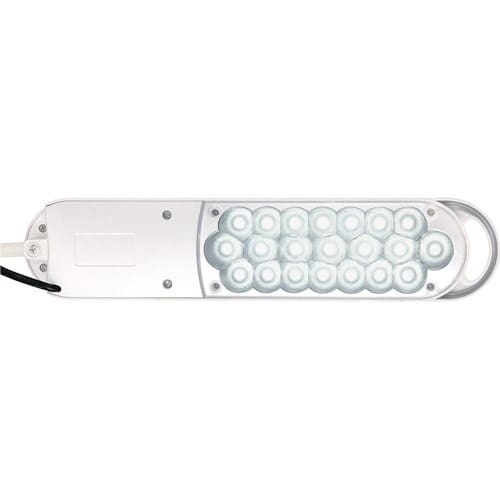Schreibtischleuchte Metall/Ku.weiß H.max.410mm Standfuß m.LED