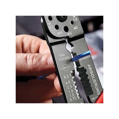 KNIPEX Crimpzange L.230mm 0,5- 6 (AWG 20-10) mm² KNIPEX