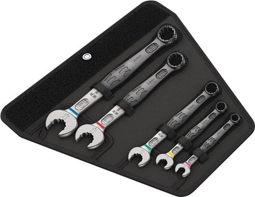 WERA Ringmaulschlüssel-Satz 6003 Joker 5-tlg.SW 8-19mm Form A leg.WS WERA